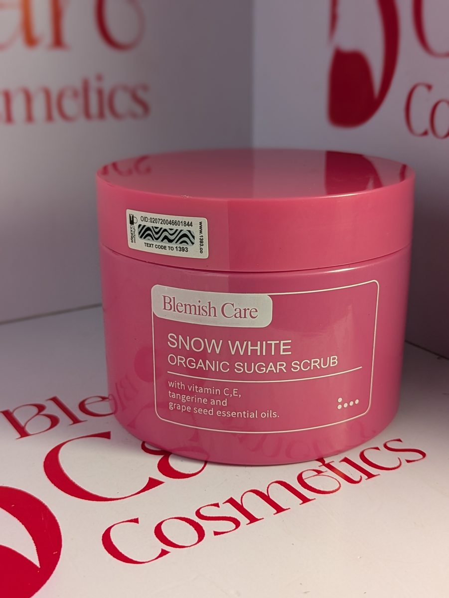 Snow White Organic Sugar Scrub - view 2